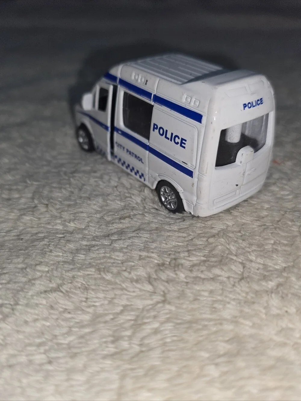 Police City Patrol Diecast Car Miniauto Pull Back Car